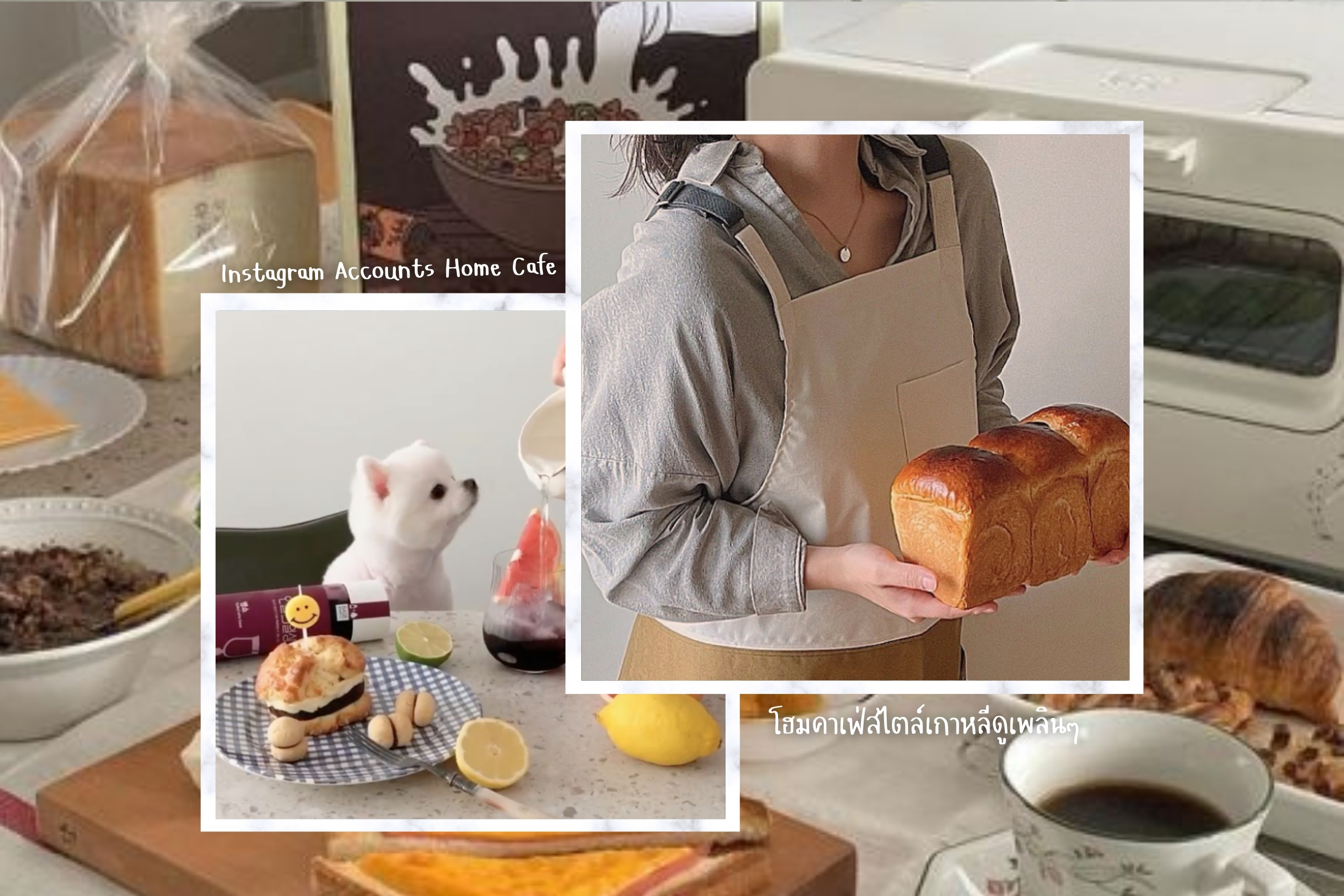 แจก 12 Home Cafe IG Accounts ที่จะชวนคุณลุกมาเปลี่ยนบ้านให้เป็นคาเฟ่สไตล์เกาหลีสุดชิค​