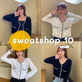 เสื้อไหมพรมแขนยาวสไตล์ชาแนล